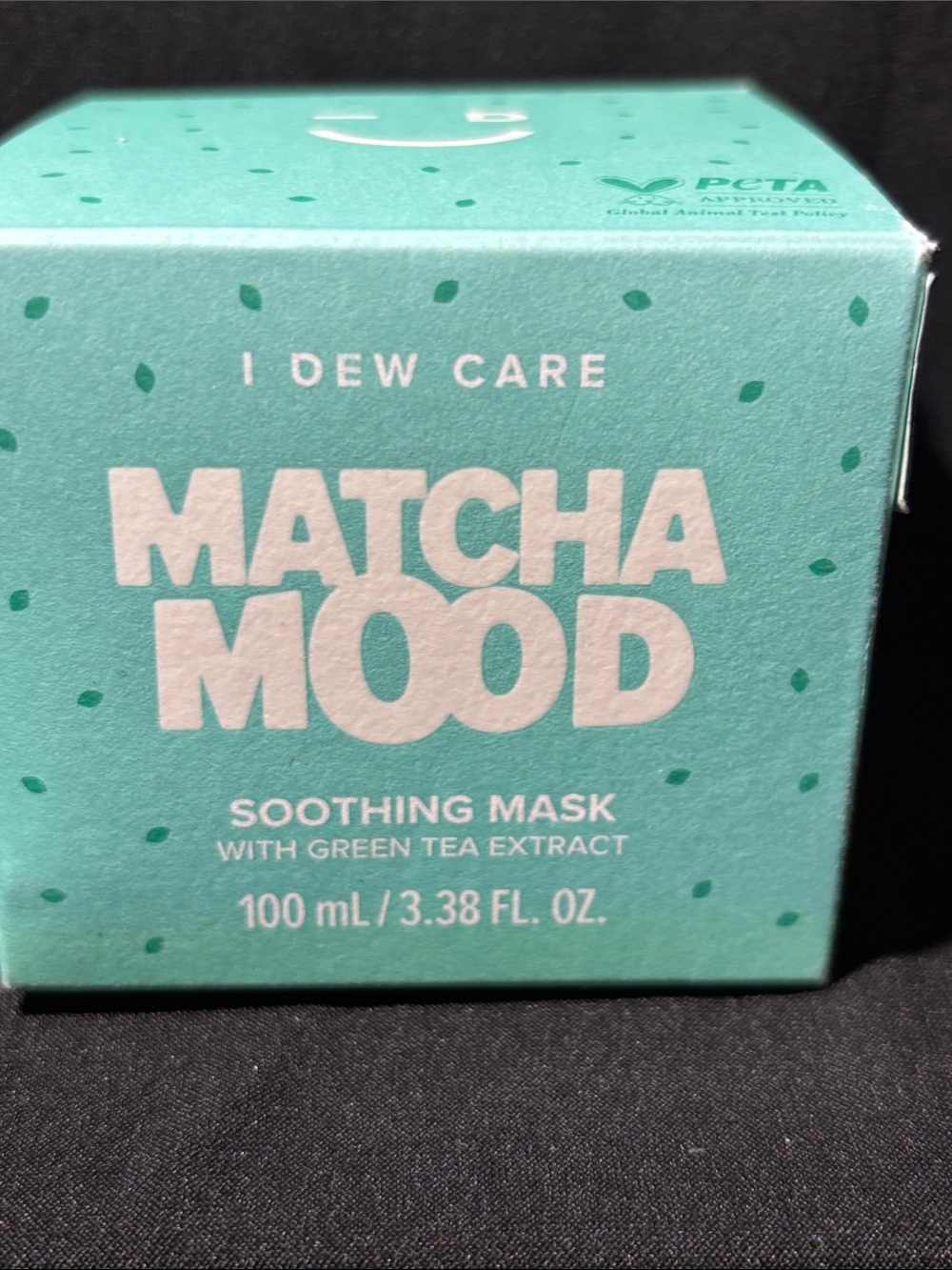I Dew Care Matcha Mood Soothing Mask — Mint Green